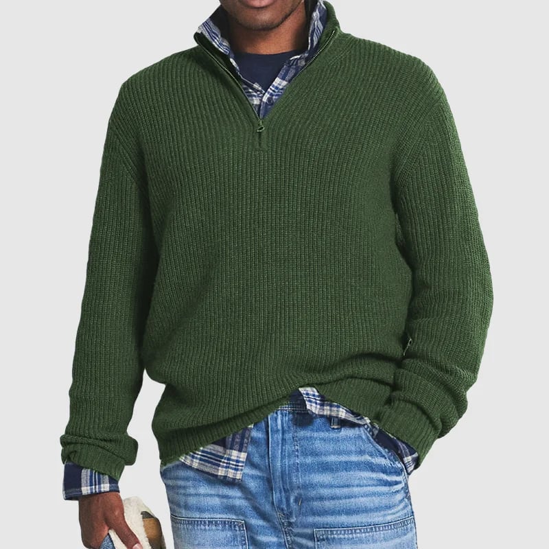 Stylischer Baumwollpullover für Herren – Komfort und Eleganz in Einem