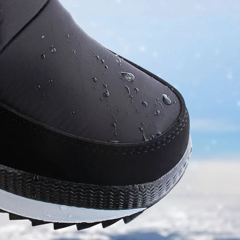 Warme Damen Winterstiefel mit wasserdichtem Design und rutschfester Sohle
