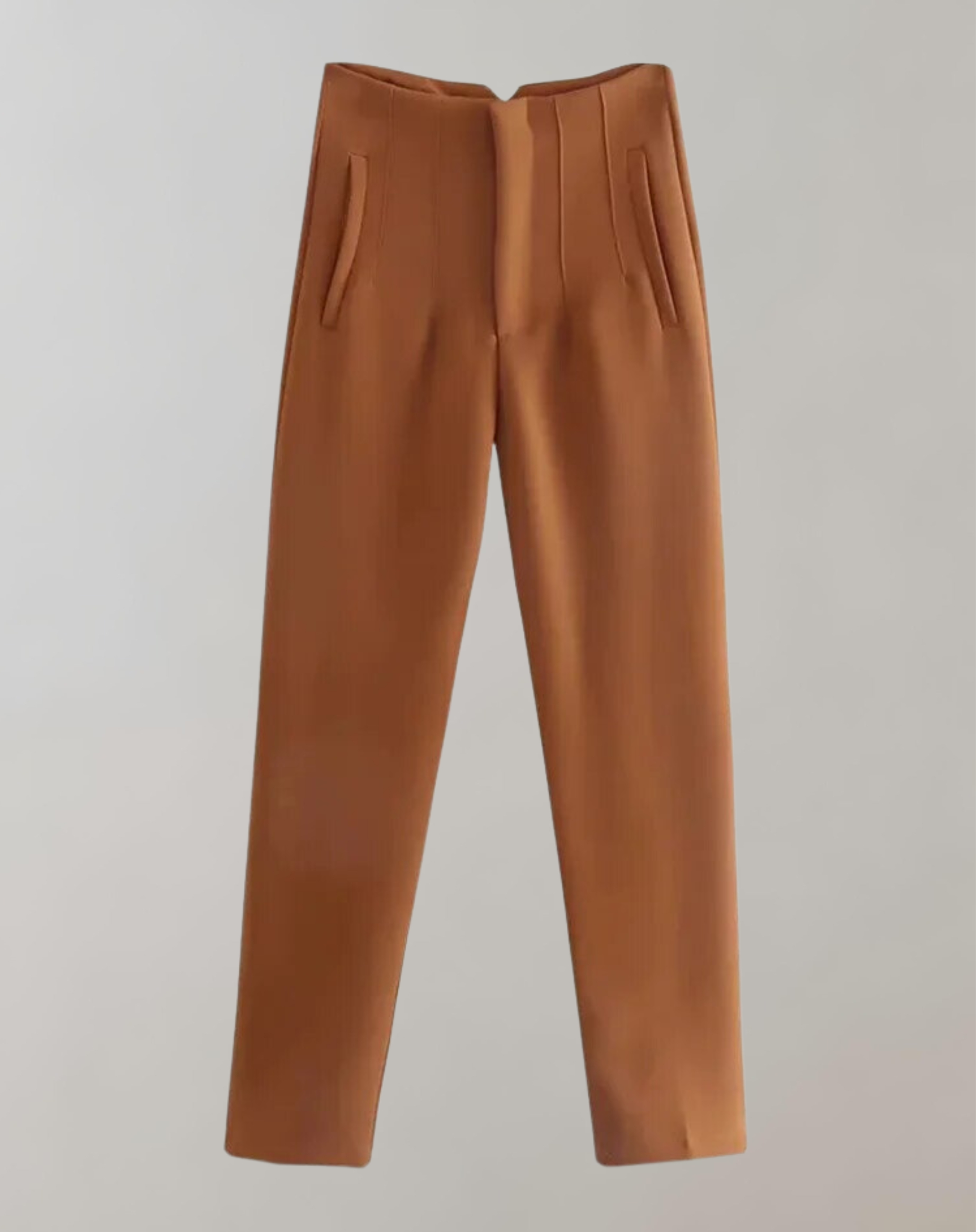 Alexa - Solide  Vintage Hohe Fliege Hosen