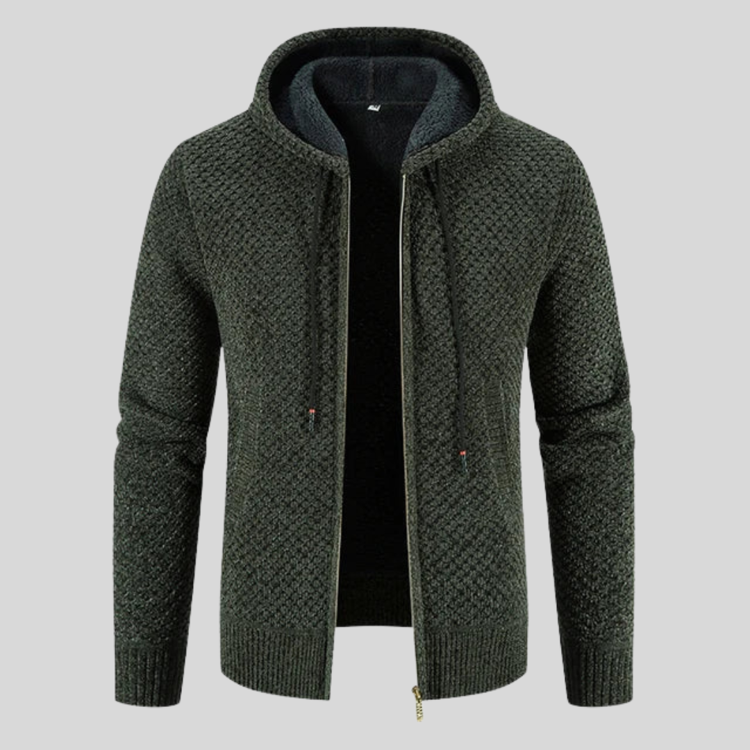 Schottland - Old Money Fleece-Zipper Weste für ganzjährige Wärme und Stil
