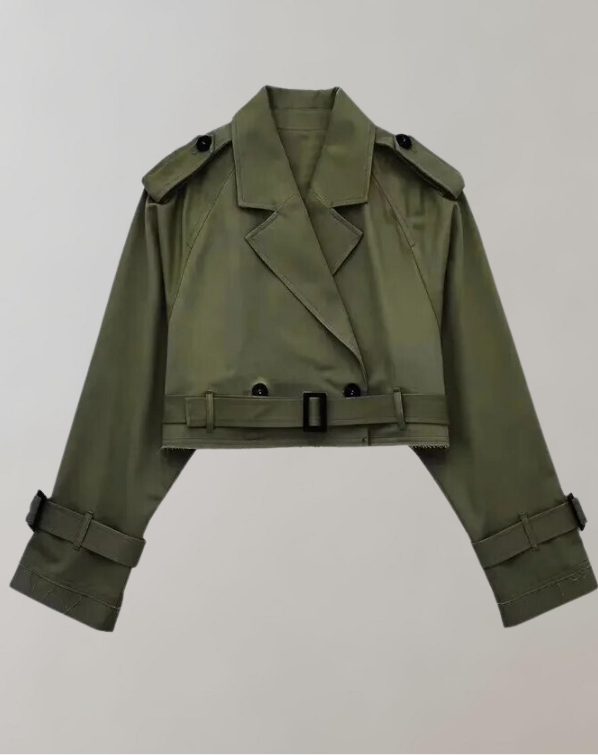 Saskia -  Herbstlicher  Trenchcoat  Ärmeln