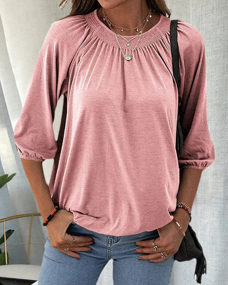 Ahana | Modische Baumwollpullover mit Rundhals