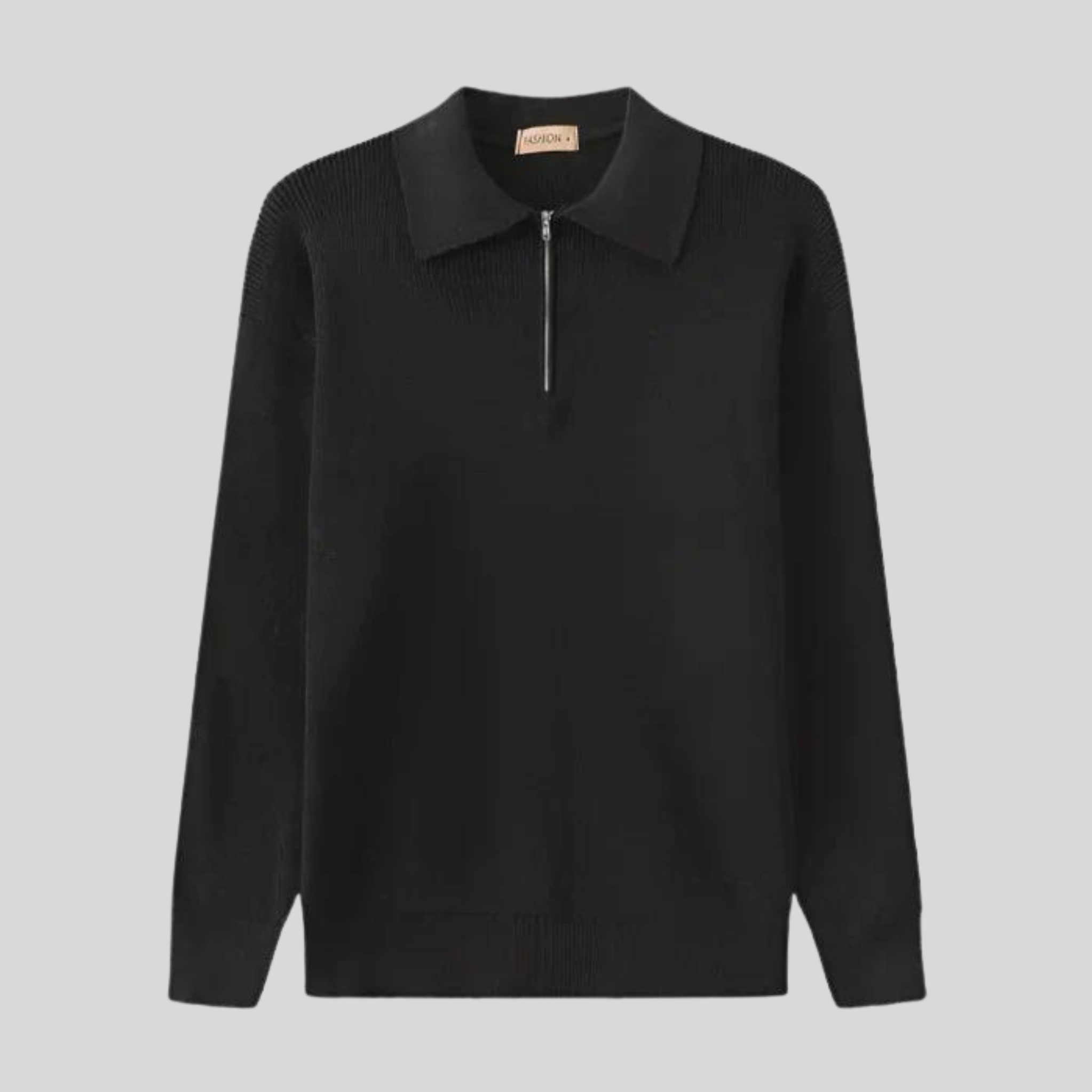 Kaschmir Woll-Zip-Trui für Damen - Stilvoll und Warm für den Winter