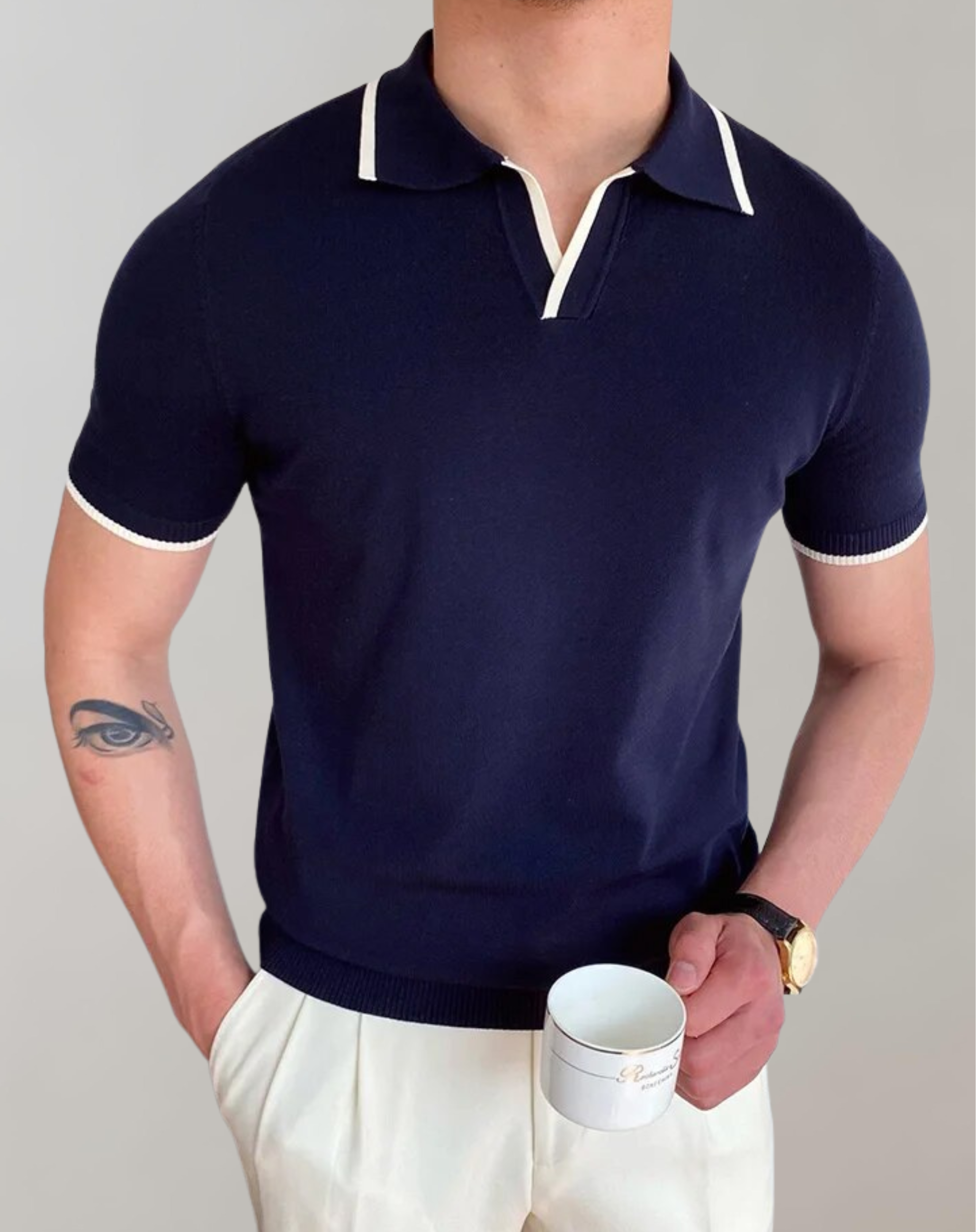 Christian - Fashion Polohemden Kurzarm