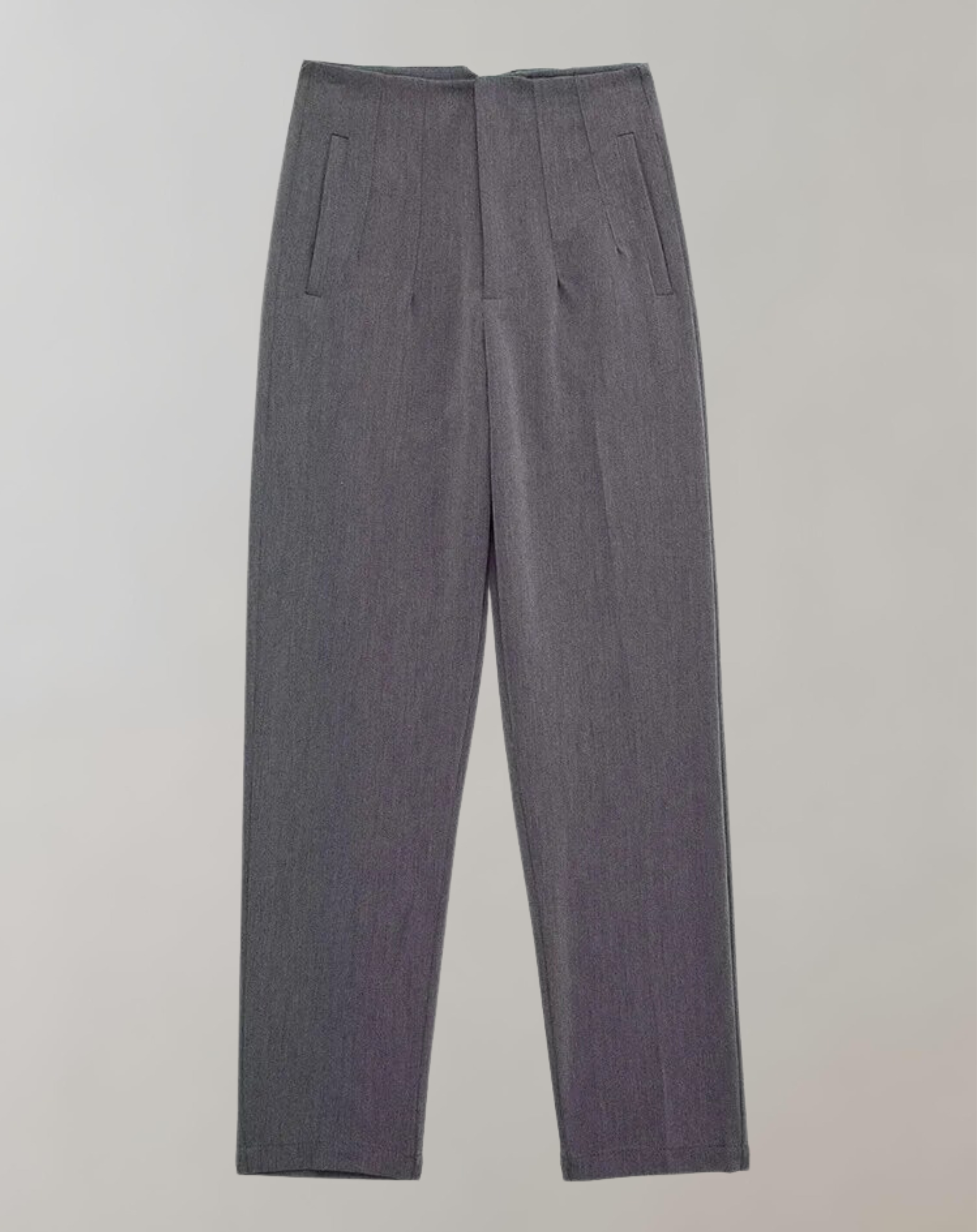 Alexa - Solide  Vintage Hohe Fliege Hosen