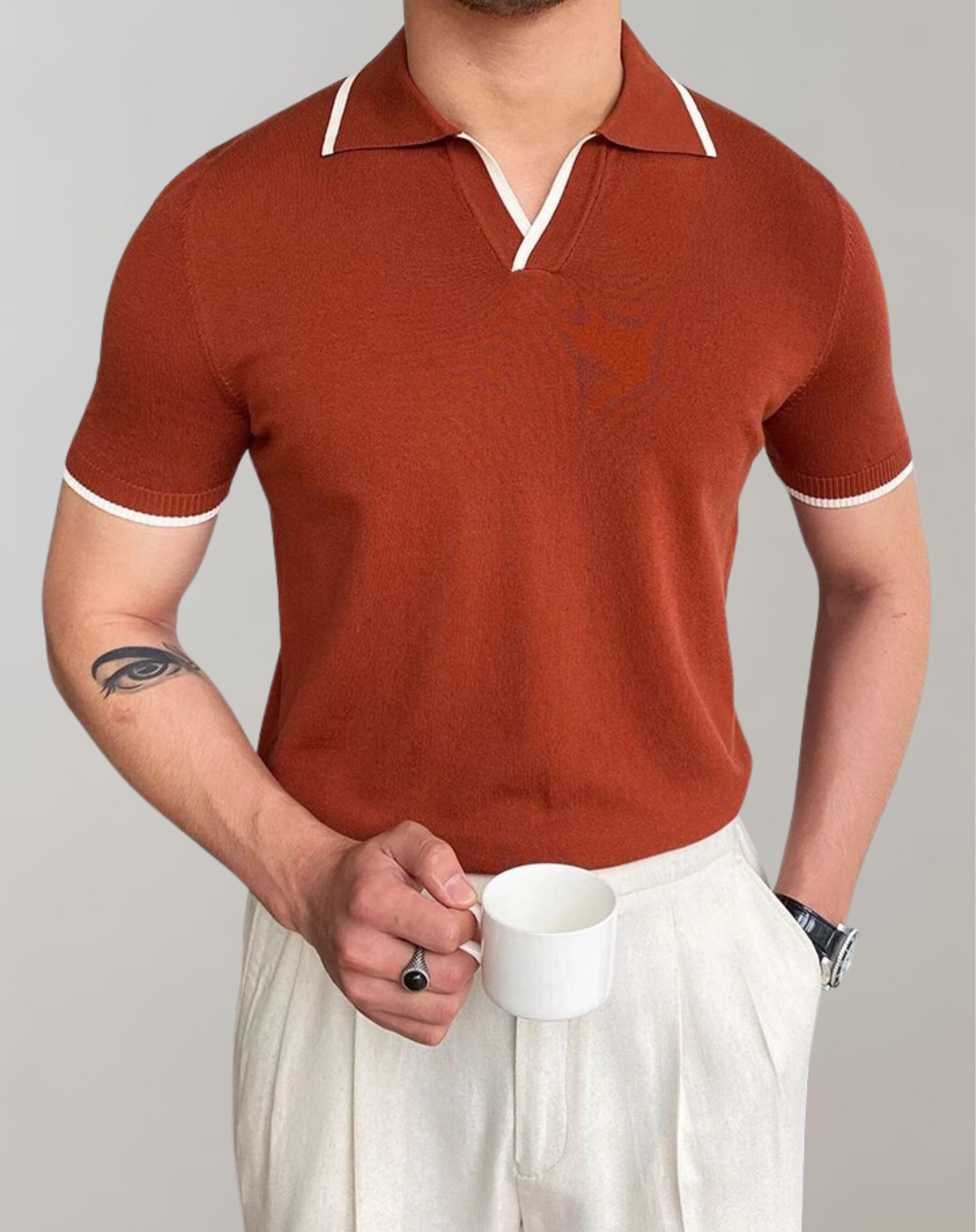 Christian - Fashion Polohemden Kurzarm