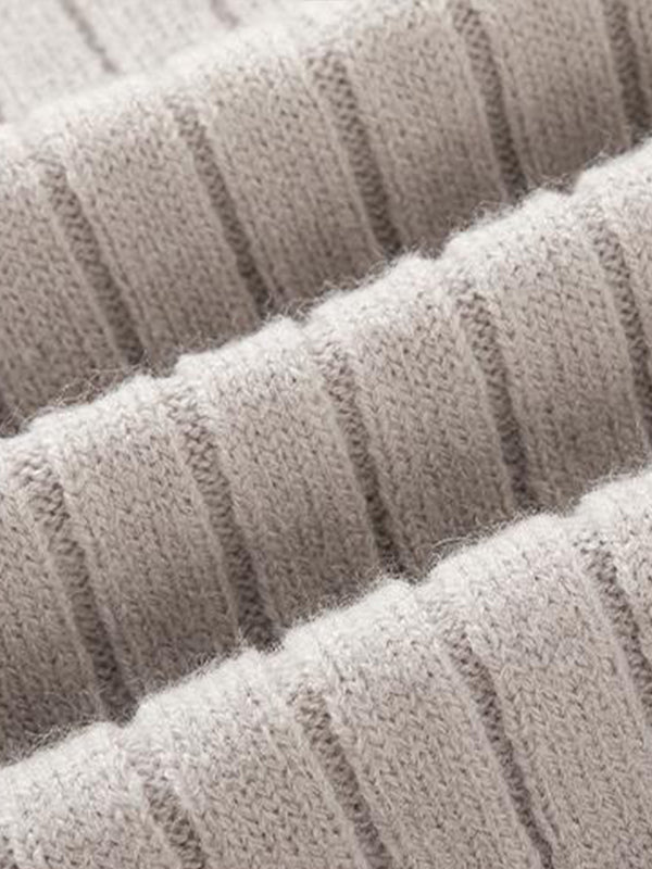 Elias | Modische Herren-Kabelstrickpullover mit Reißverschluss und Kragen