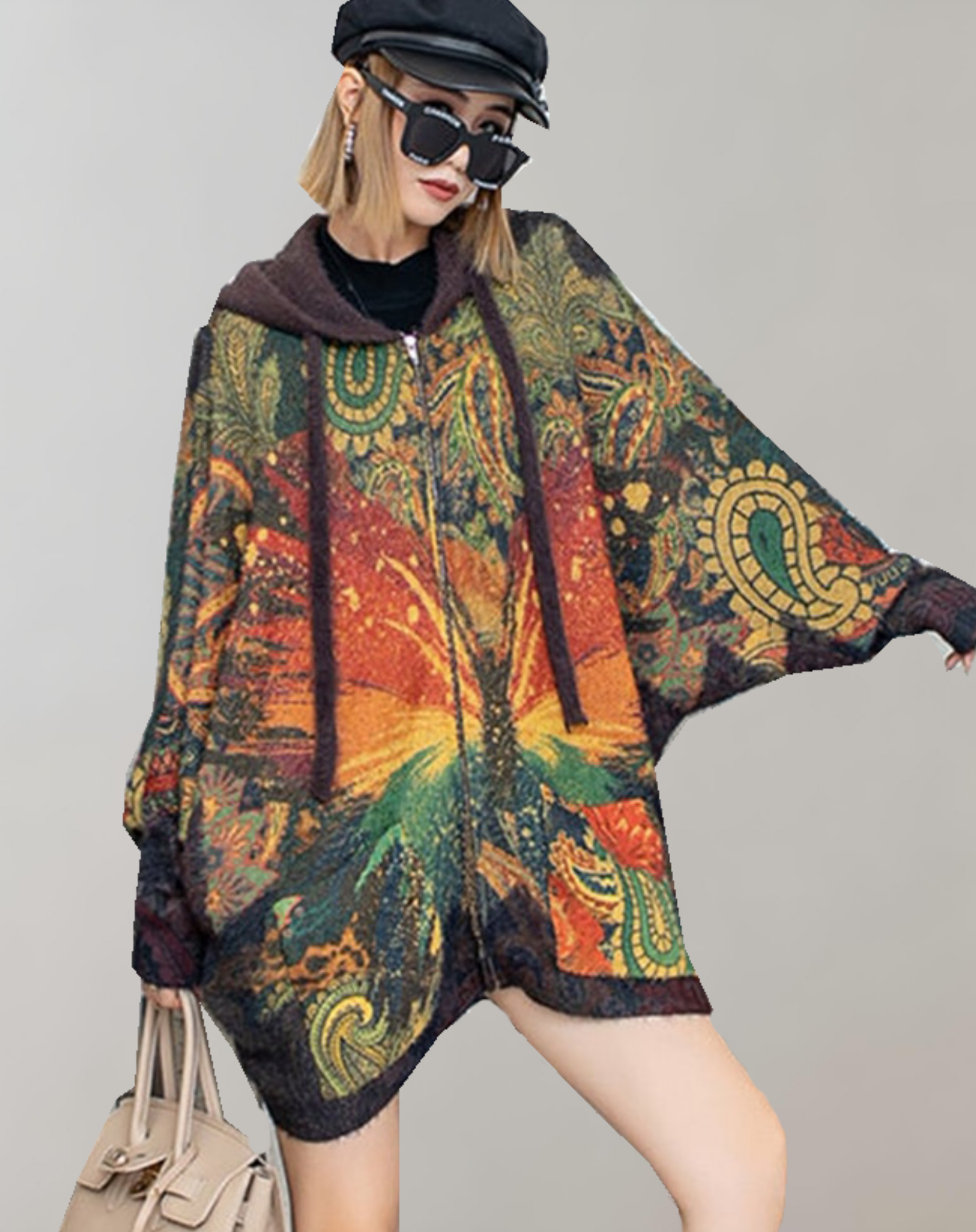 Isolde - Lässiger  warmer Luxus-Pullover