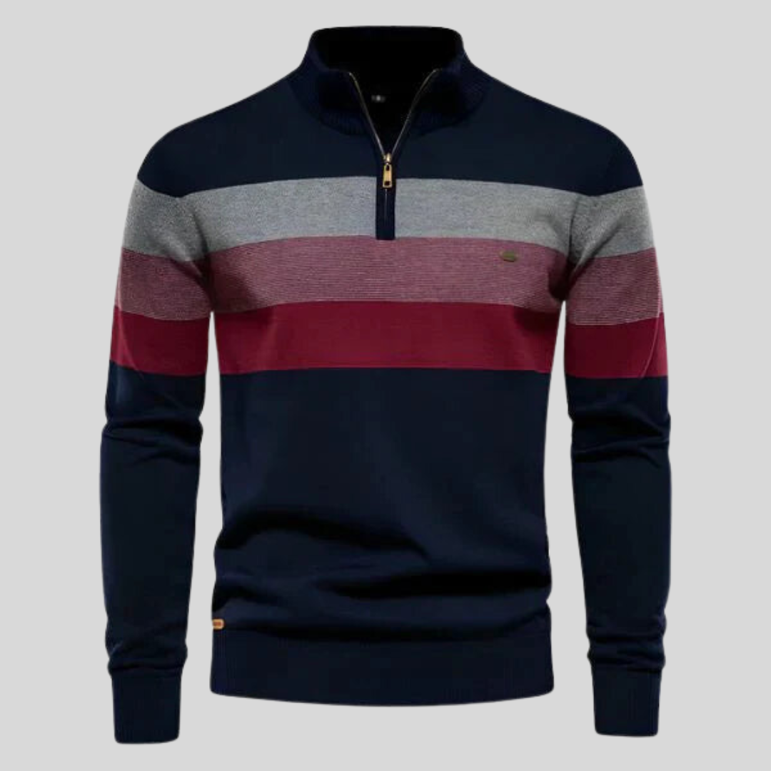 Hamburg - Vintage Nostalgie Pullover mit ikonischen Mustern