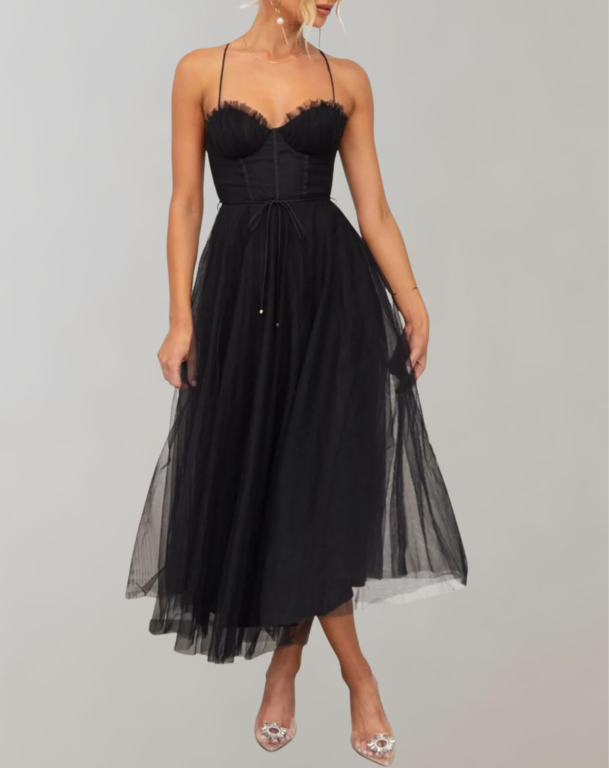 Bella - Lässiges Bodycon-Midikleid