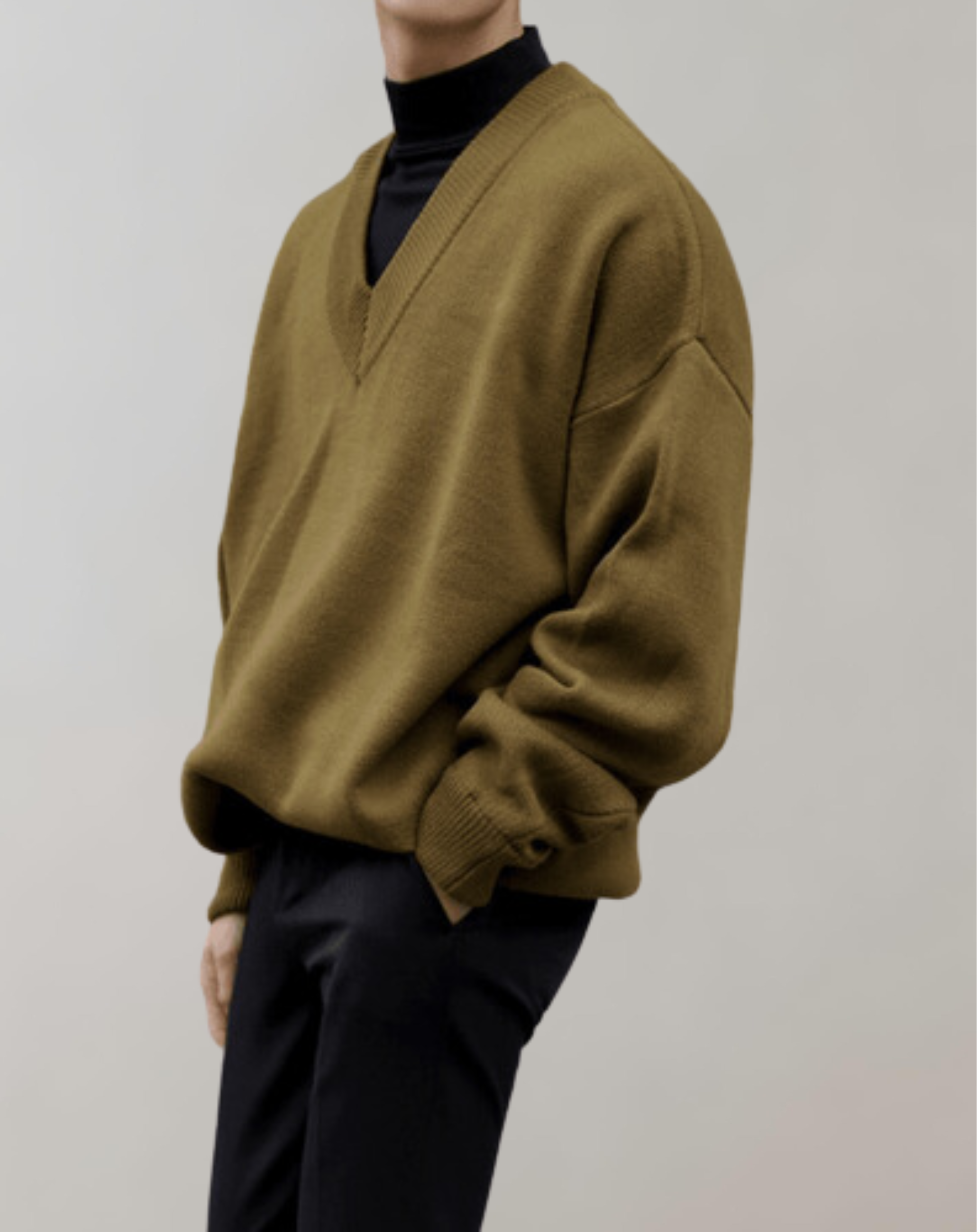 Adelfo - Pullover mit V-Ausschnitt