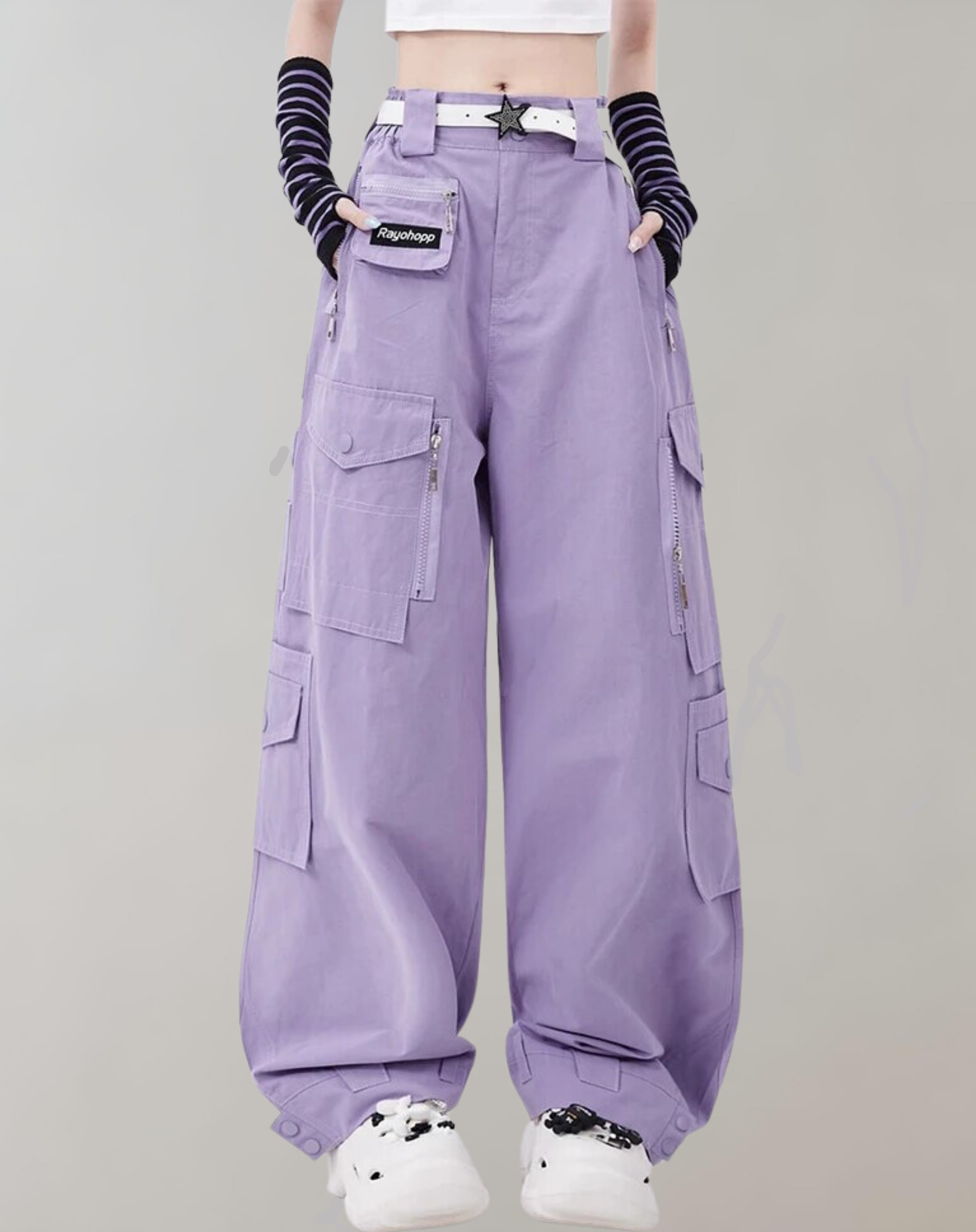 Leona – Gerade Cargo-Jeanshose