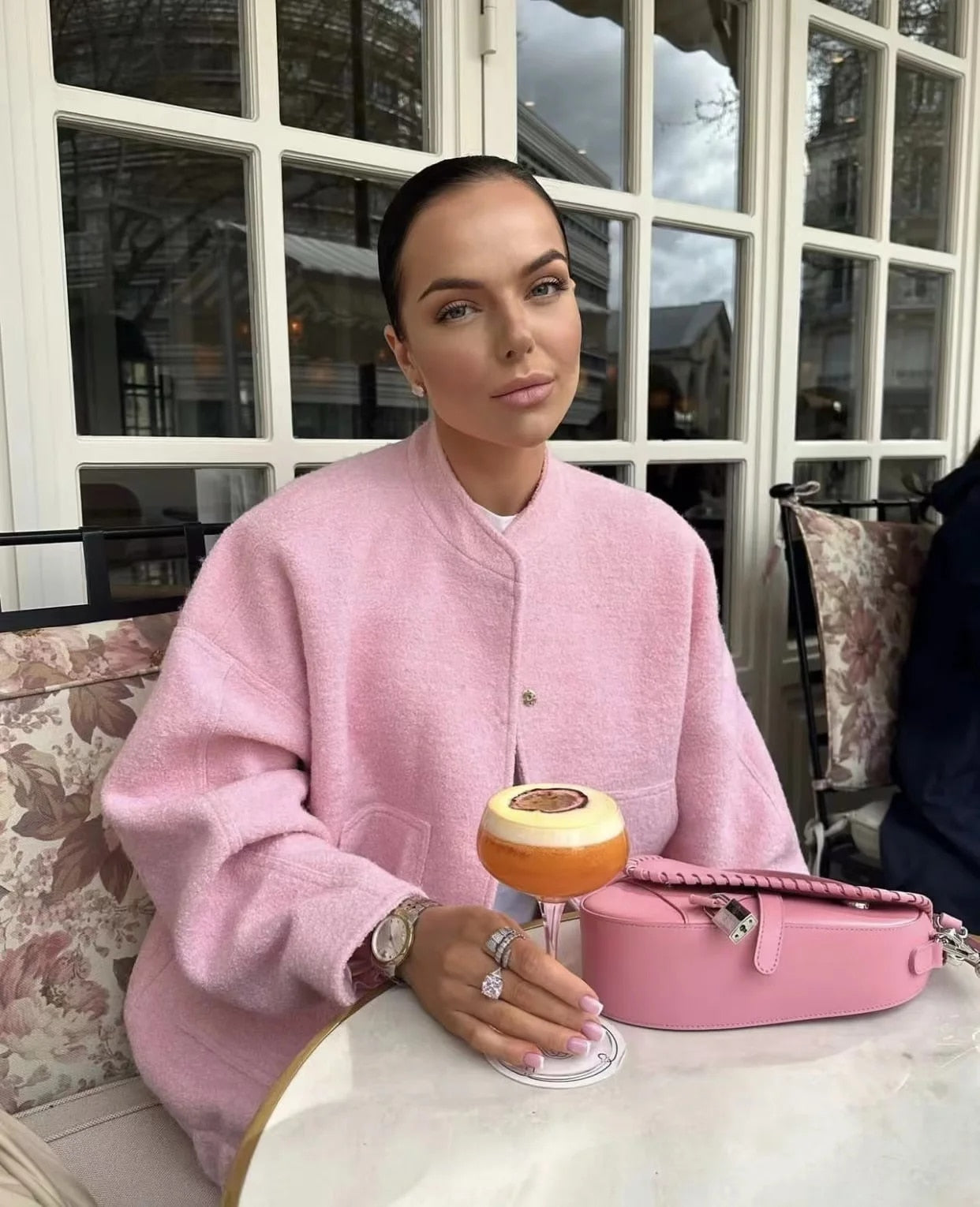 WOLFF Oversized Bomberjacke für Herbst und Winter
