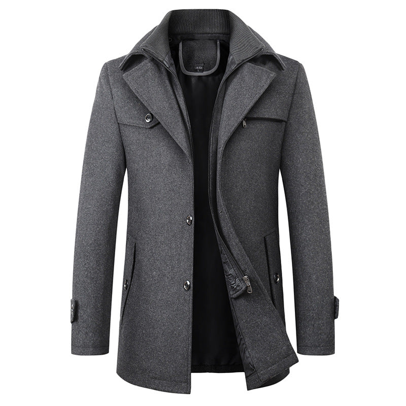 Simos | Elegante, vielseitige Business-Casual-Jacke mit Reißverschluss