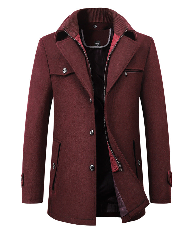 Simos | Elegante, vielseitige Business-Casual-Jacke mit Reißverschluss