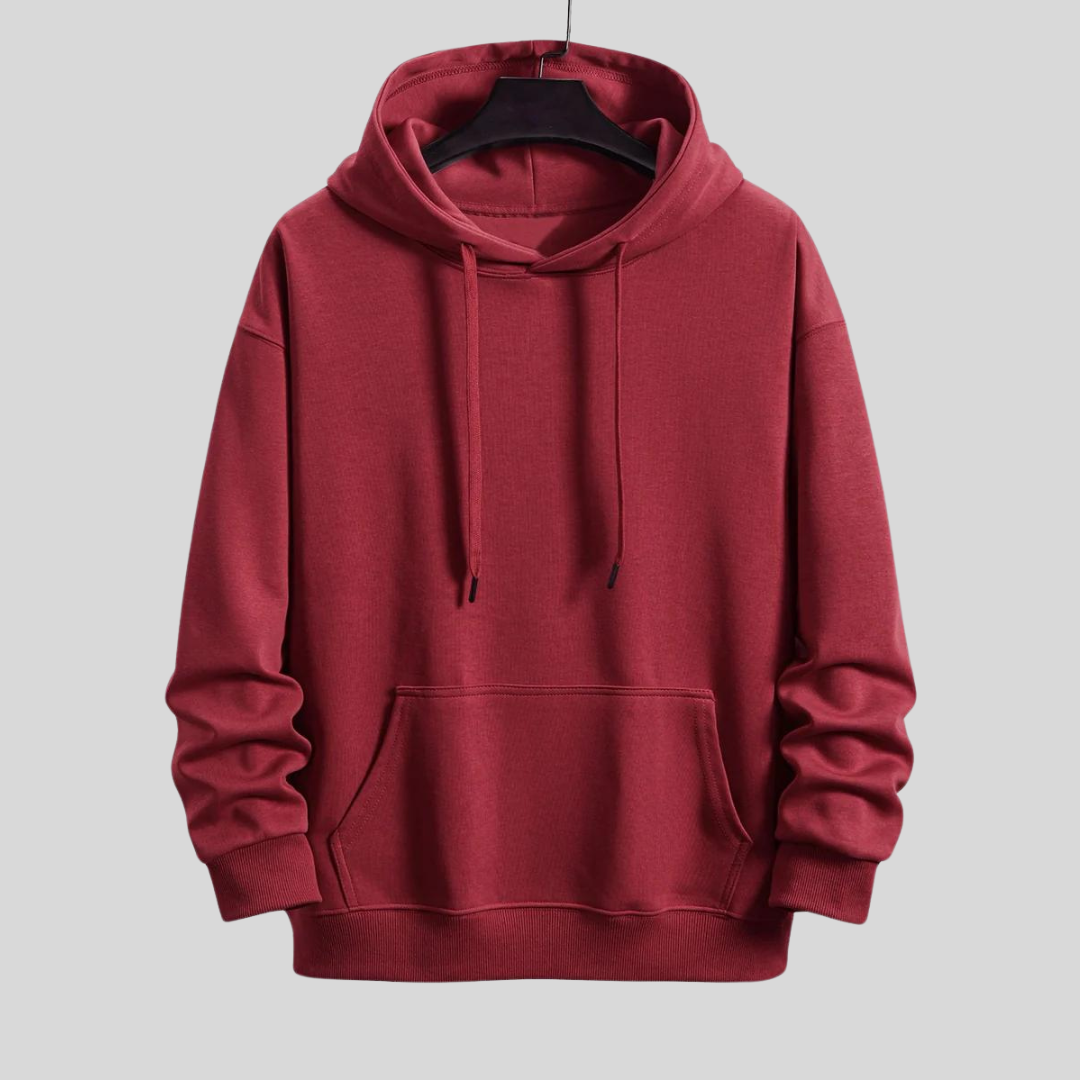 Basic Relax Fit Hoodie für Herren - Komfortabel und Vielseitig