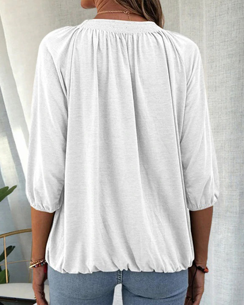 Ahana | Modische Baumwollpullover mit Rundhals