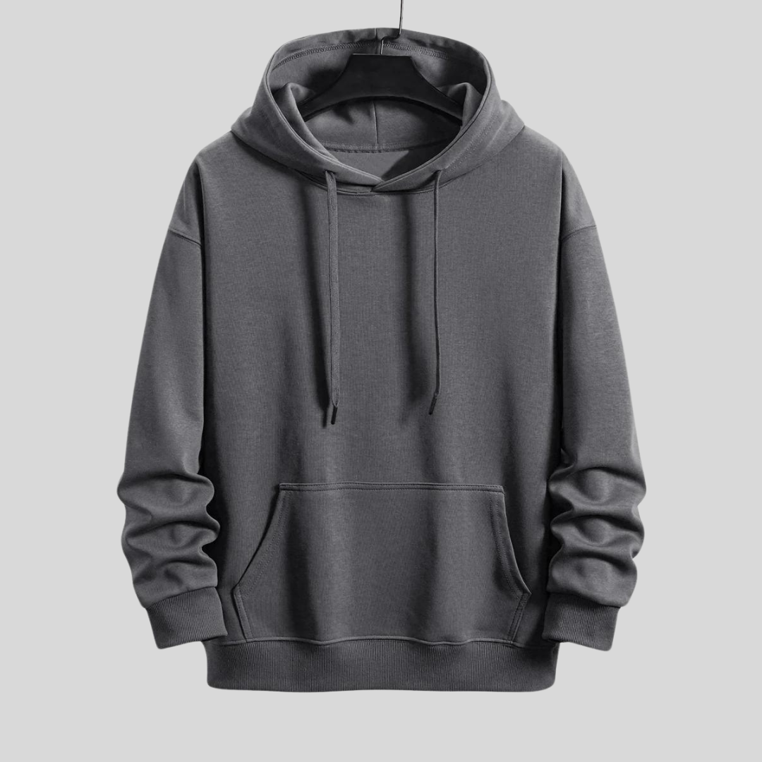 Basic Relax Fit Hoodie für Herren - Komfortabel und Vielseitig