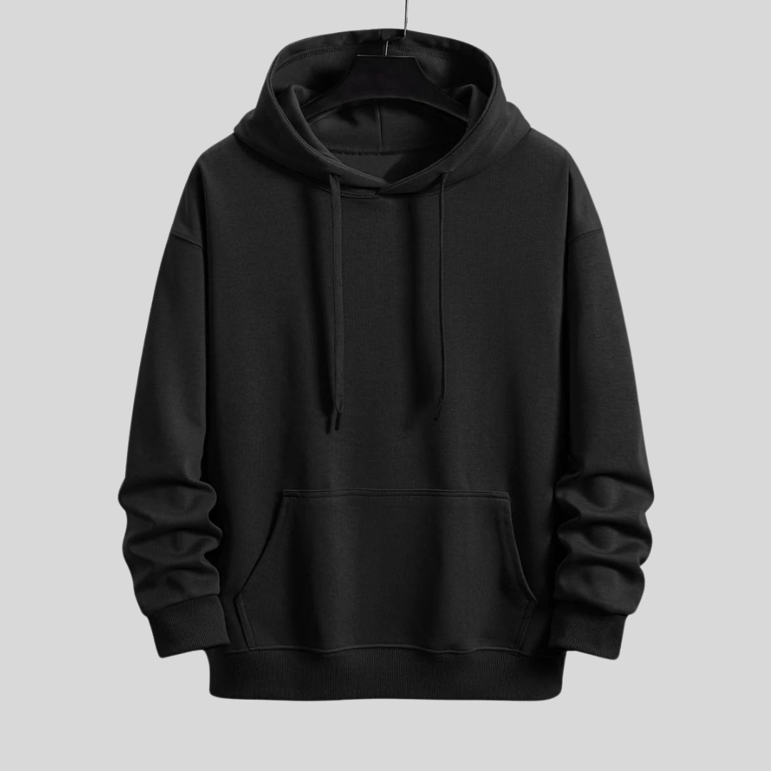 Basic Relax Fit Hoodie für Herren - Komfortabel und Vielseitig