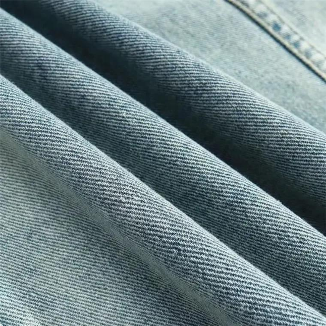 Mikhail | Urban Denim Kapuzenpullover im Vintage-Stil - Stilvolle Alltagsmode