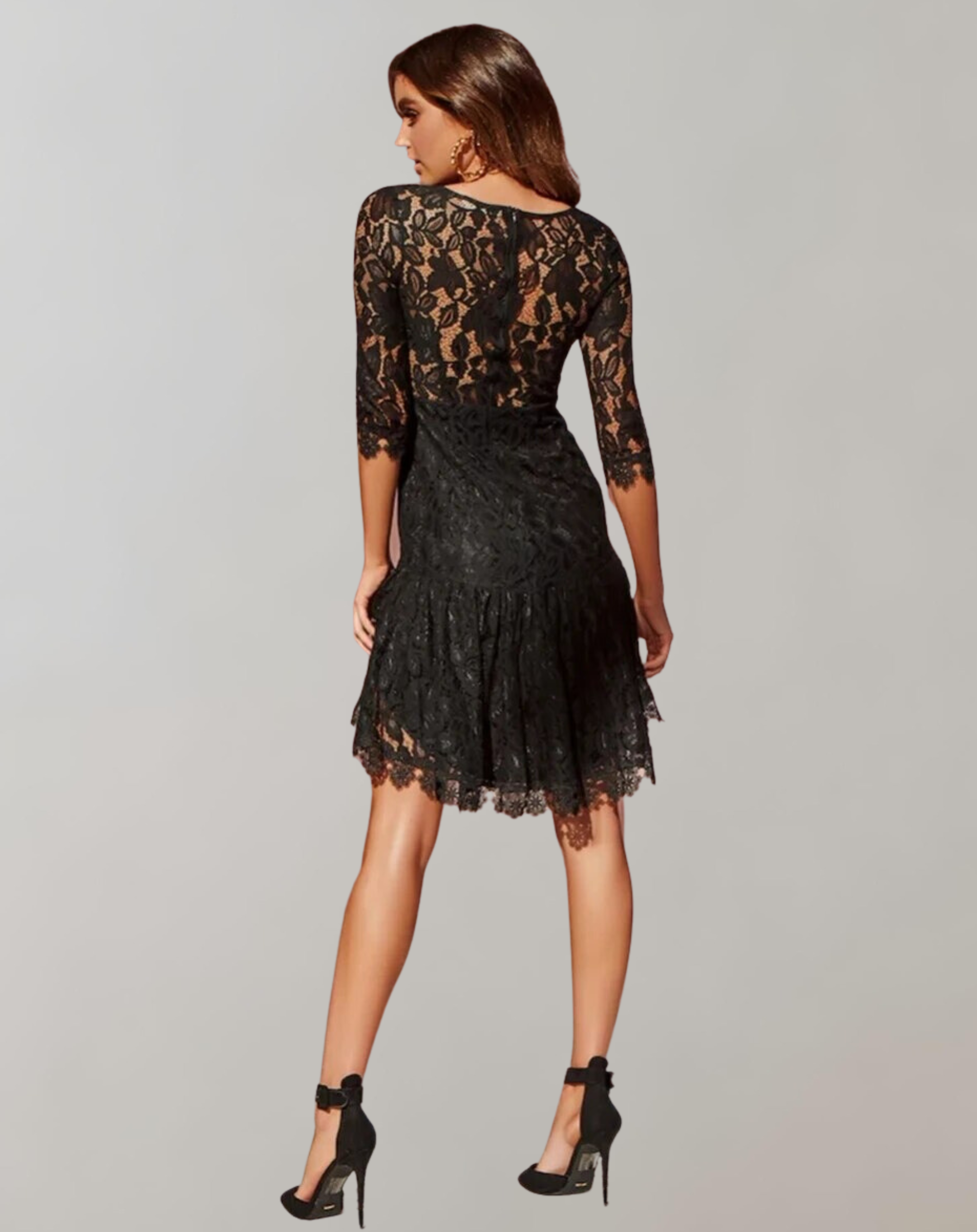 Olga - Modisches, ausgehöhltes Minikleid