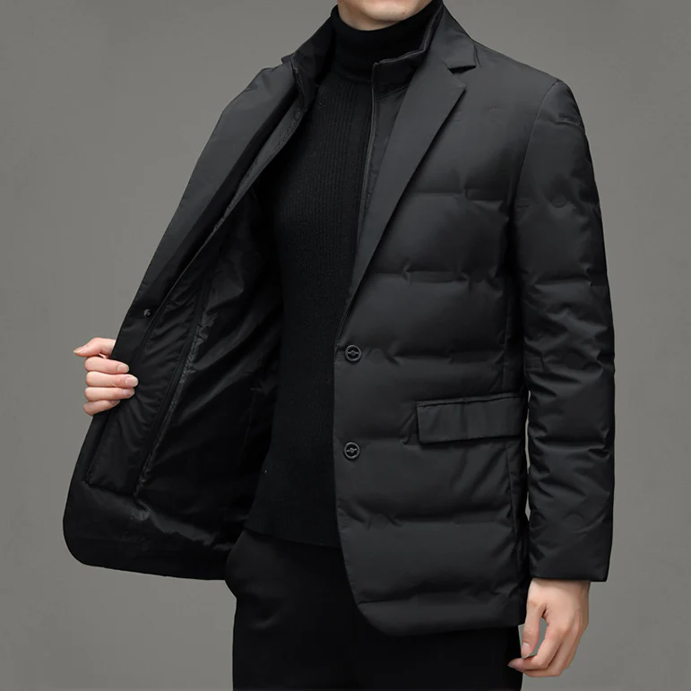 Pablo | Elegante Slim-Fit gewatteerte Pufferjacke für Herren