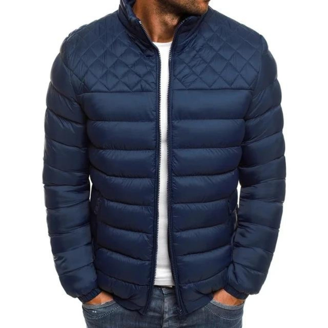 Gaetano | Elegant gefütterte Winterjacke für Herren
