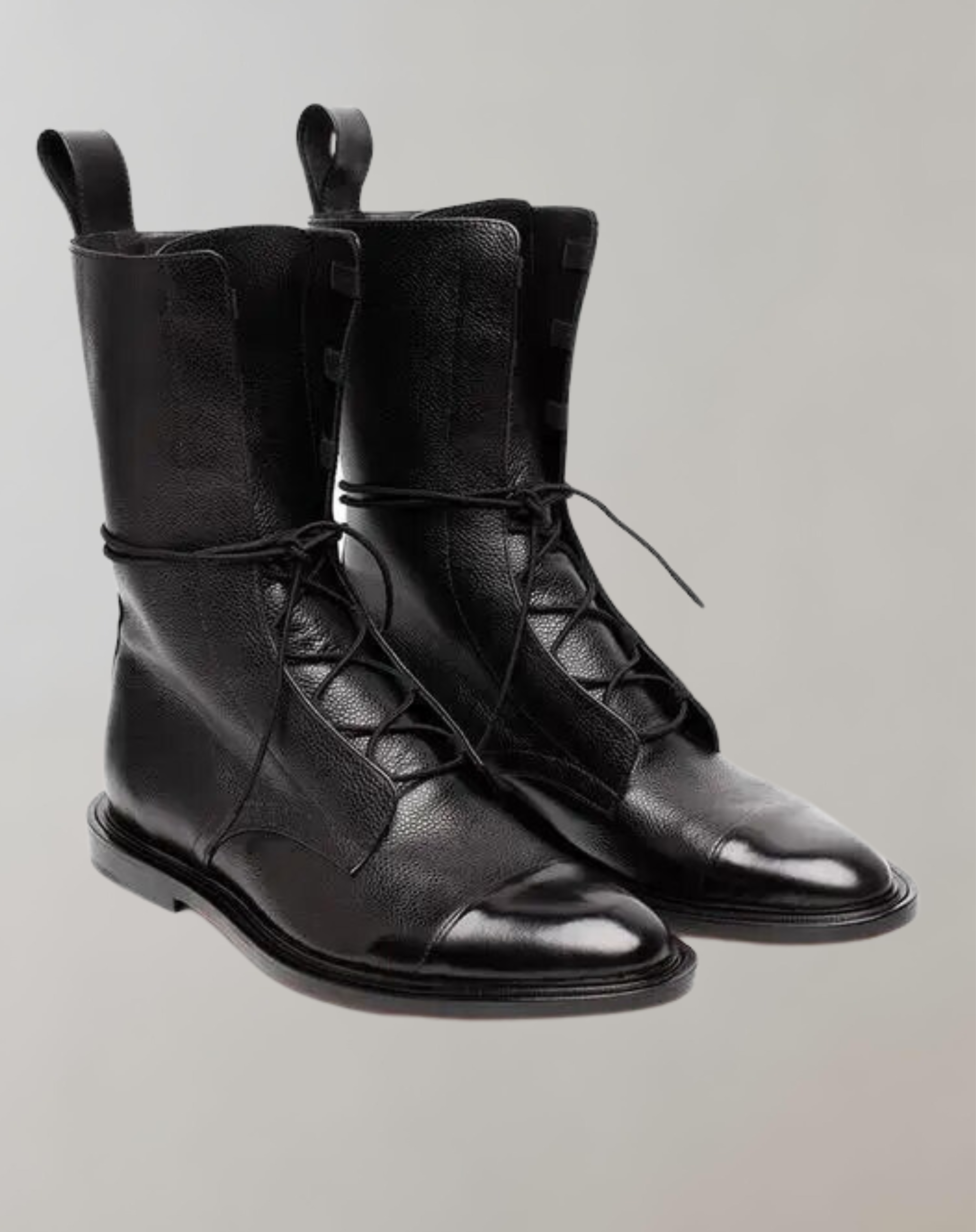 Ruth - Damenstiefel aus Lackleder