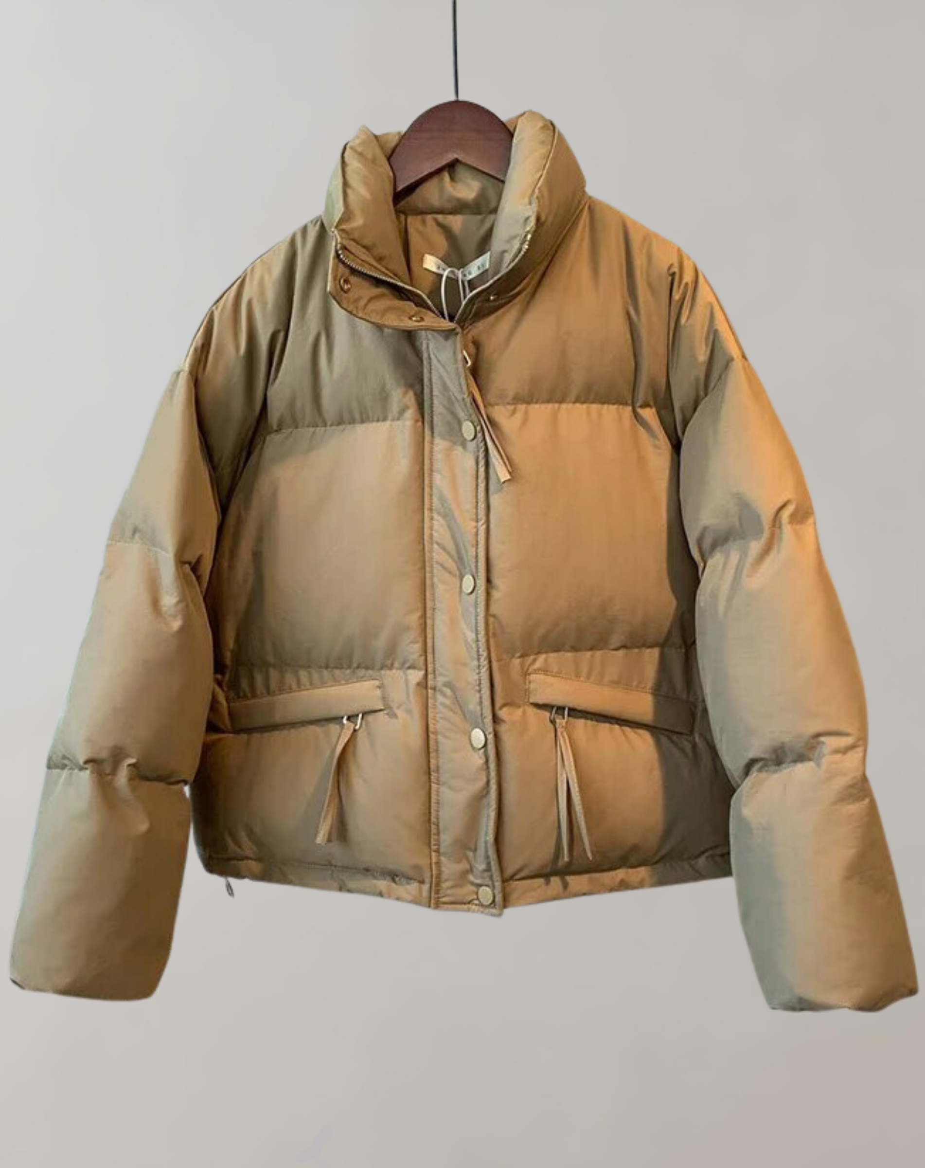 Evelyn - Lockere Jacke mit Knopfleiste