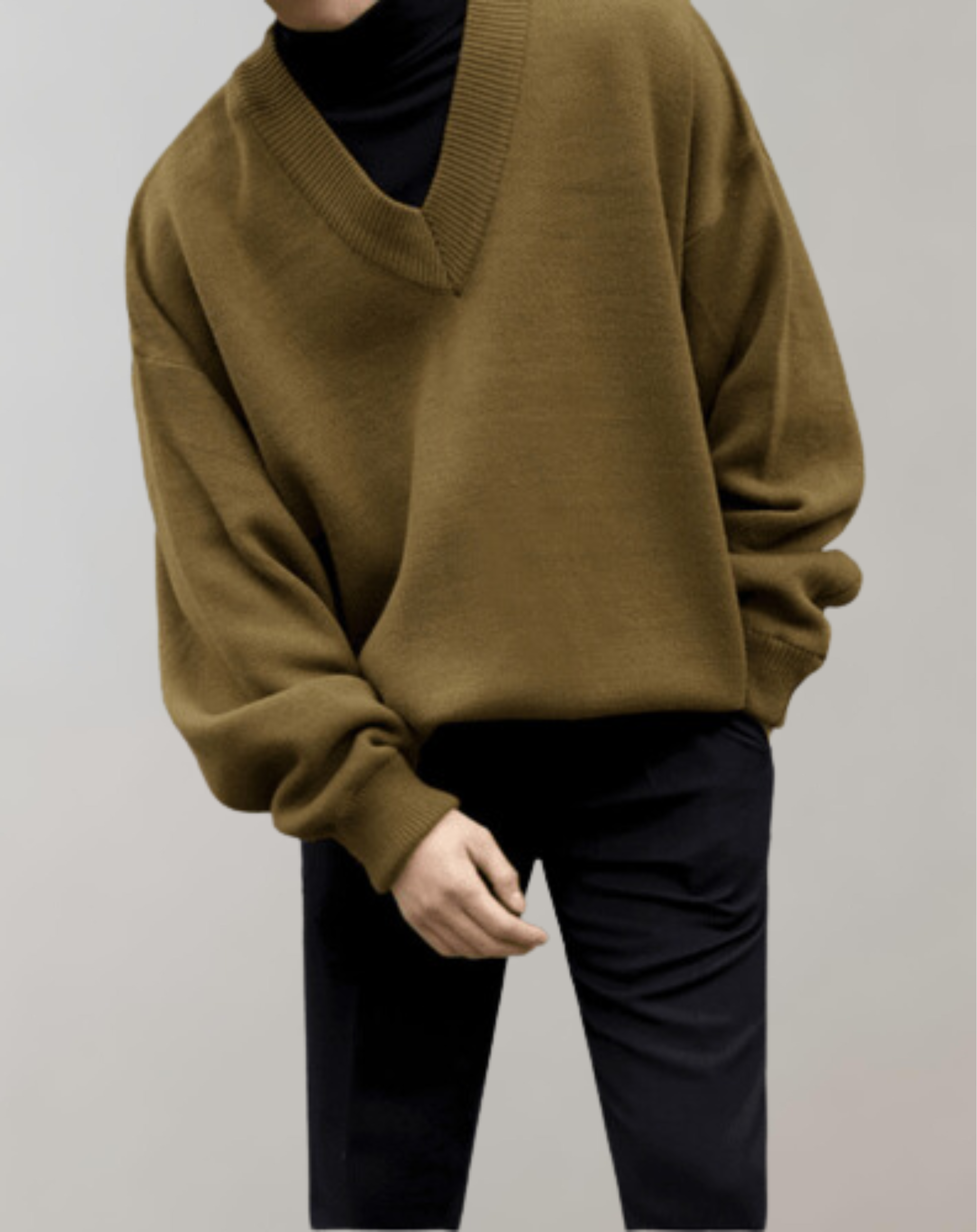 Adelfo - Pullover mit V-Ausschnitt
