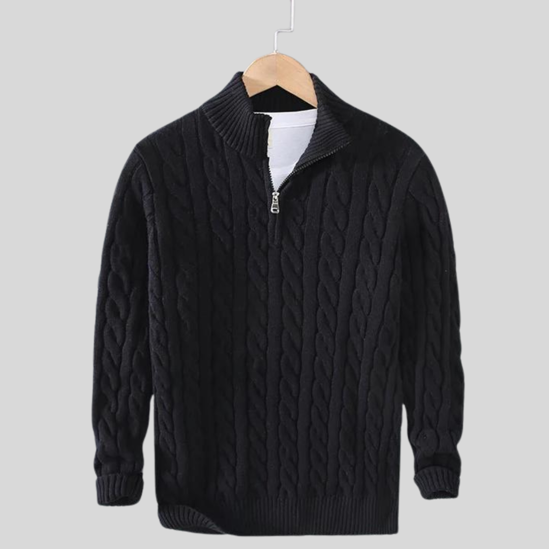 Hochwertiger Rollkragenpullover für Herbst und Winter