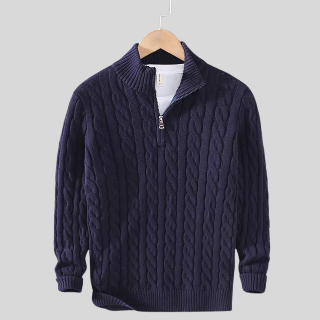Hochwertiger Rollkragenpullover für Herbst und Winter