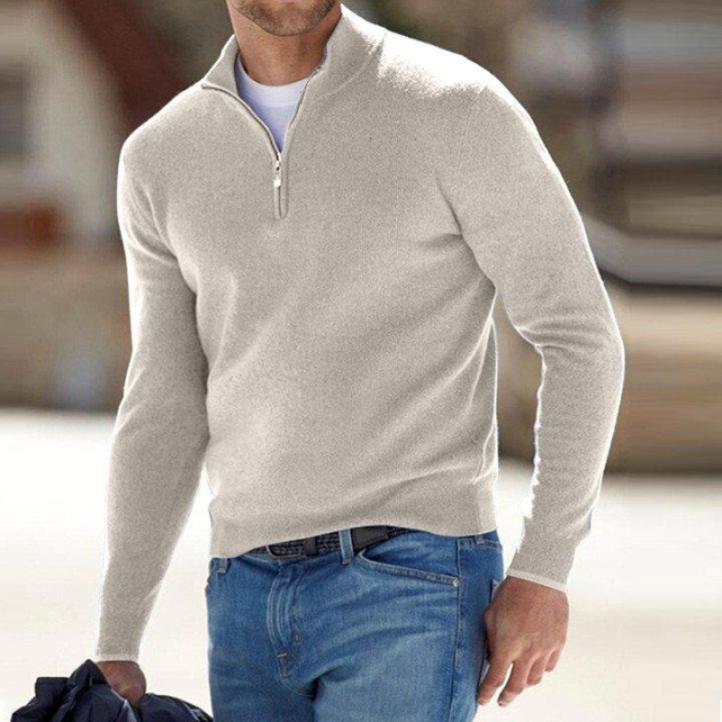 Eleganter Kaschmirpullover für Herren