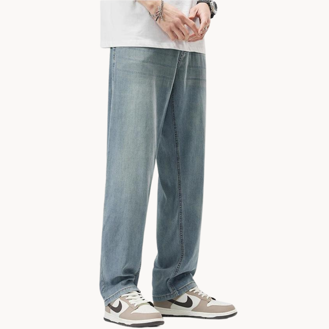 Moos - Klassische Herren Jeans in Gerade Passform
