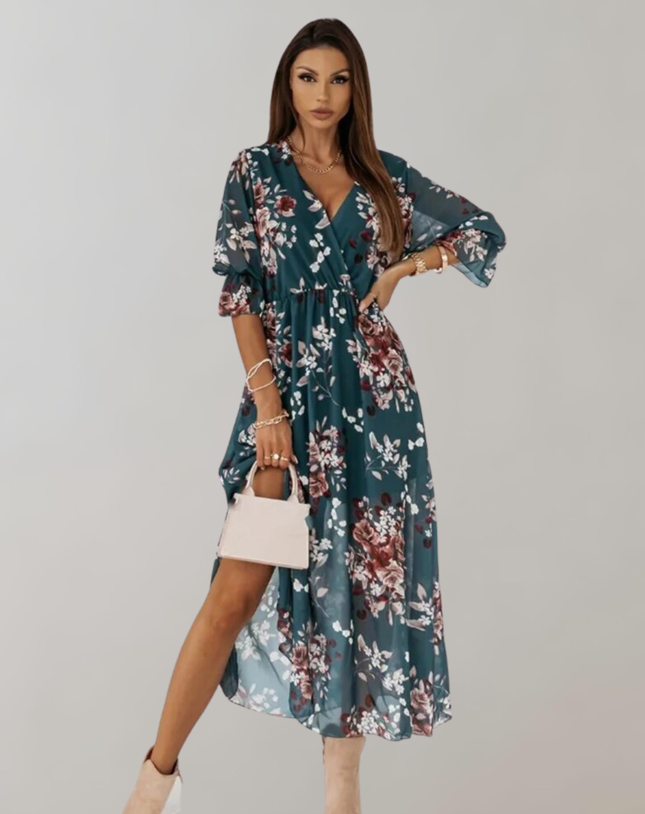 Rosalie - Elegantes lässiges Boho-Kleid