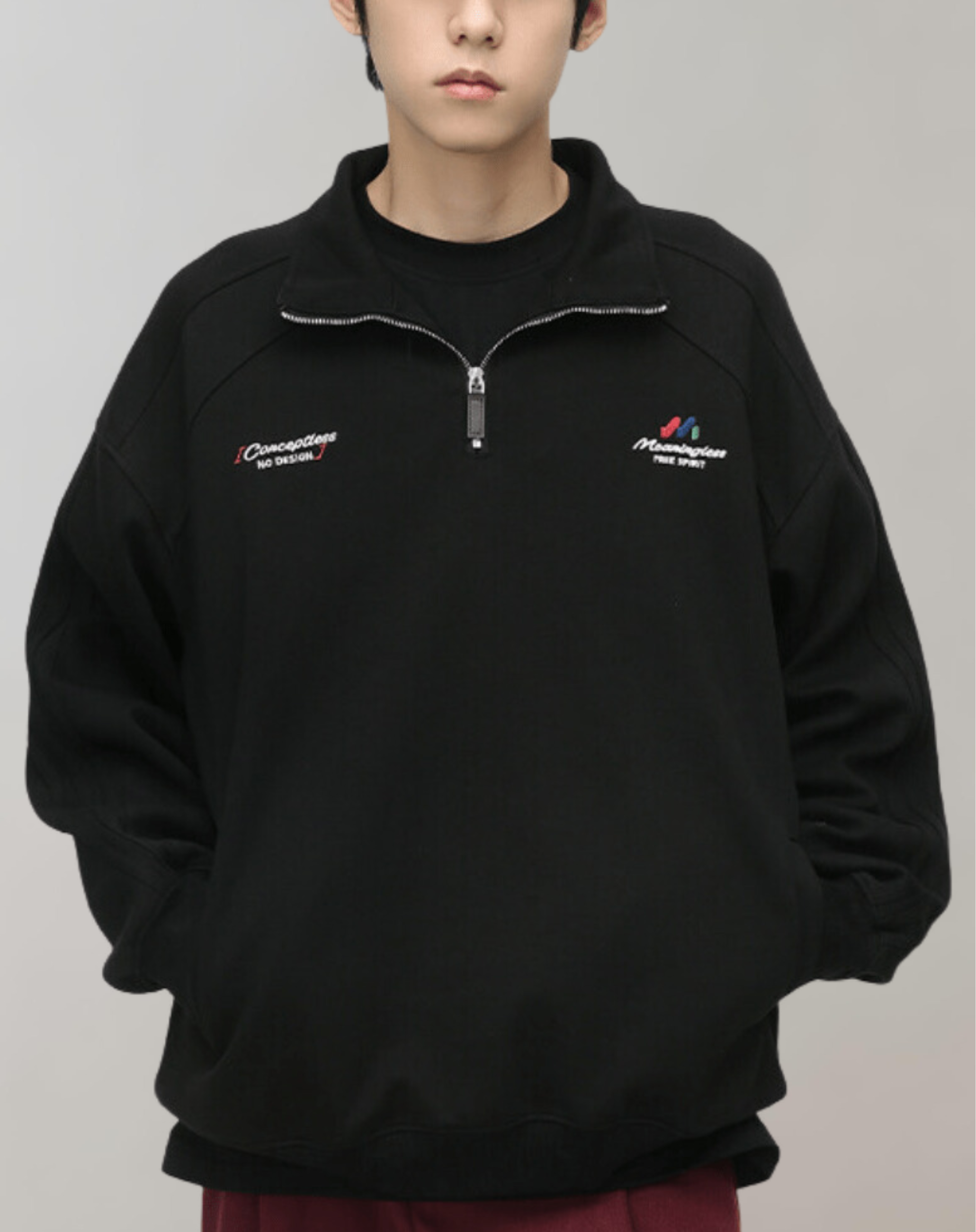 Bryton - Sweatshirt mit gesticktem