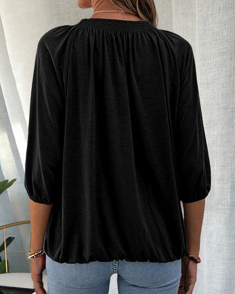 Ahana | Modische Baumwollpullover mit Rundhals