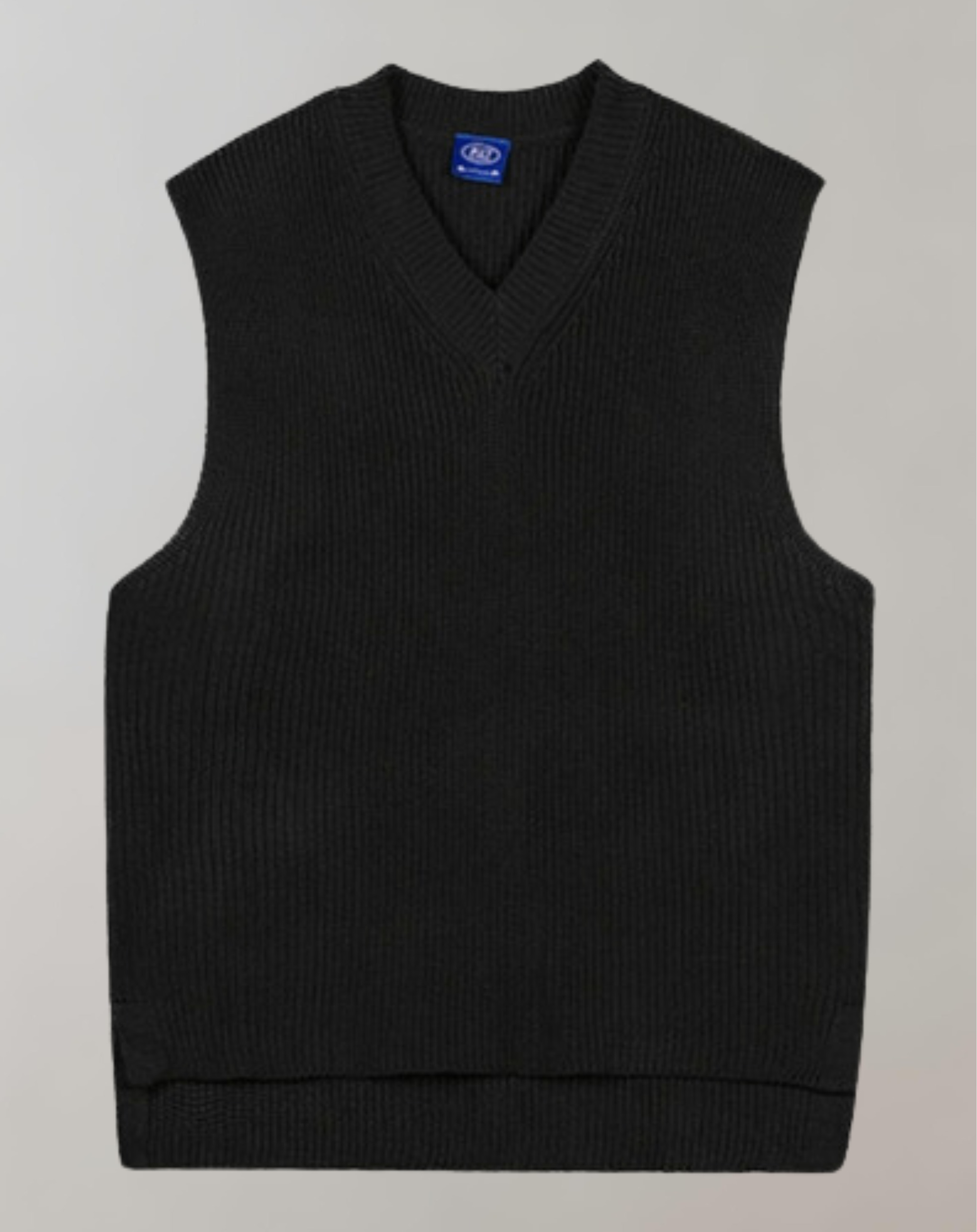 Piazza - Ribbed Sleeveless Pullover