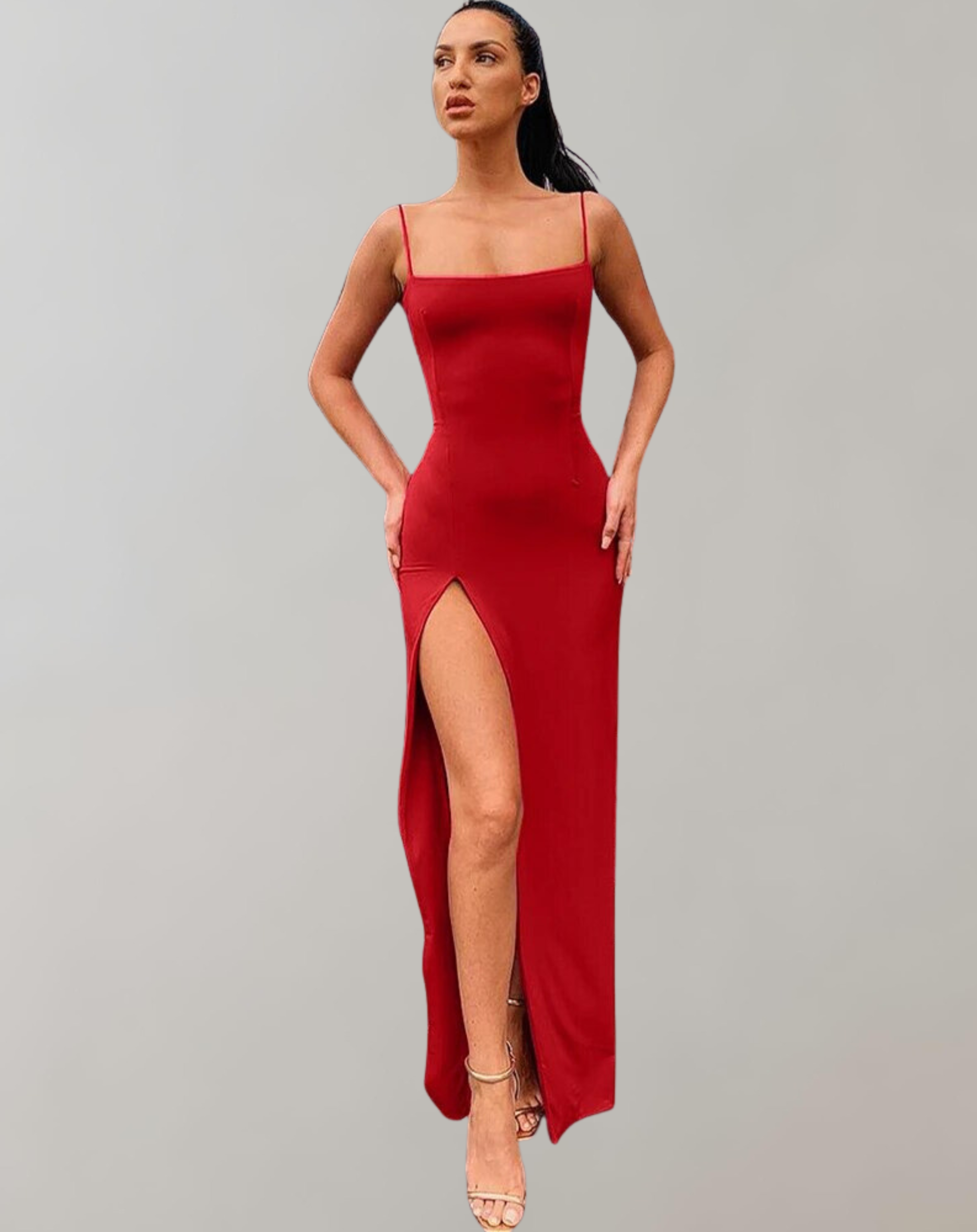 Dapne - Frühling Basic Bodycon Lace Up