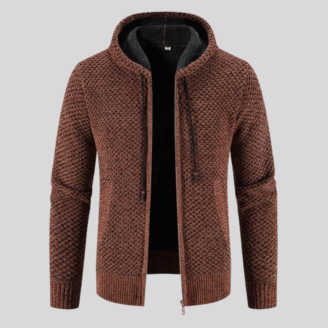 Schottland - Old Money Fleece-Zipper Weste für ganzjährige Wärme und Stil