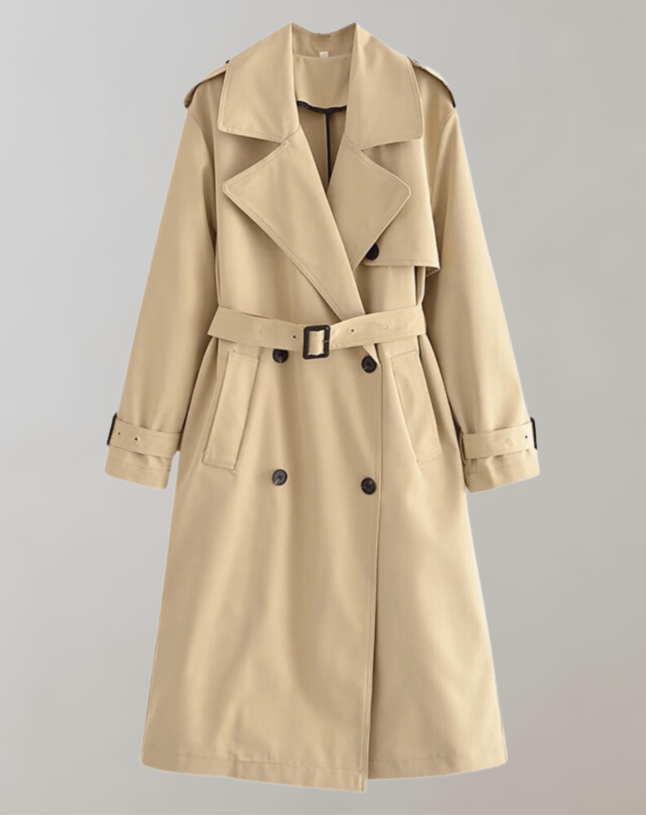 Lena - Lange Windbreaker Jacke