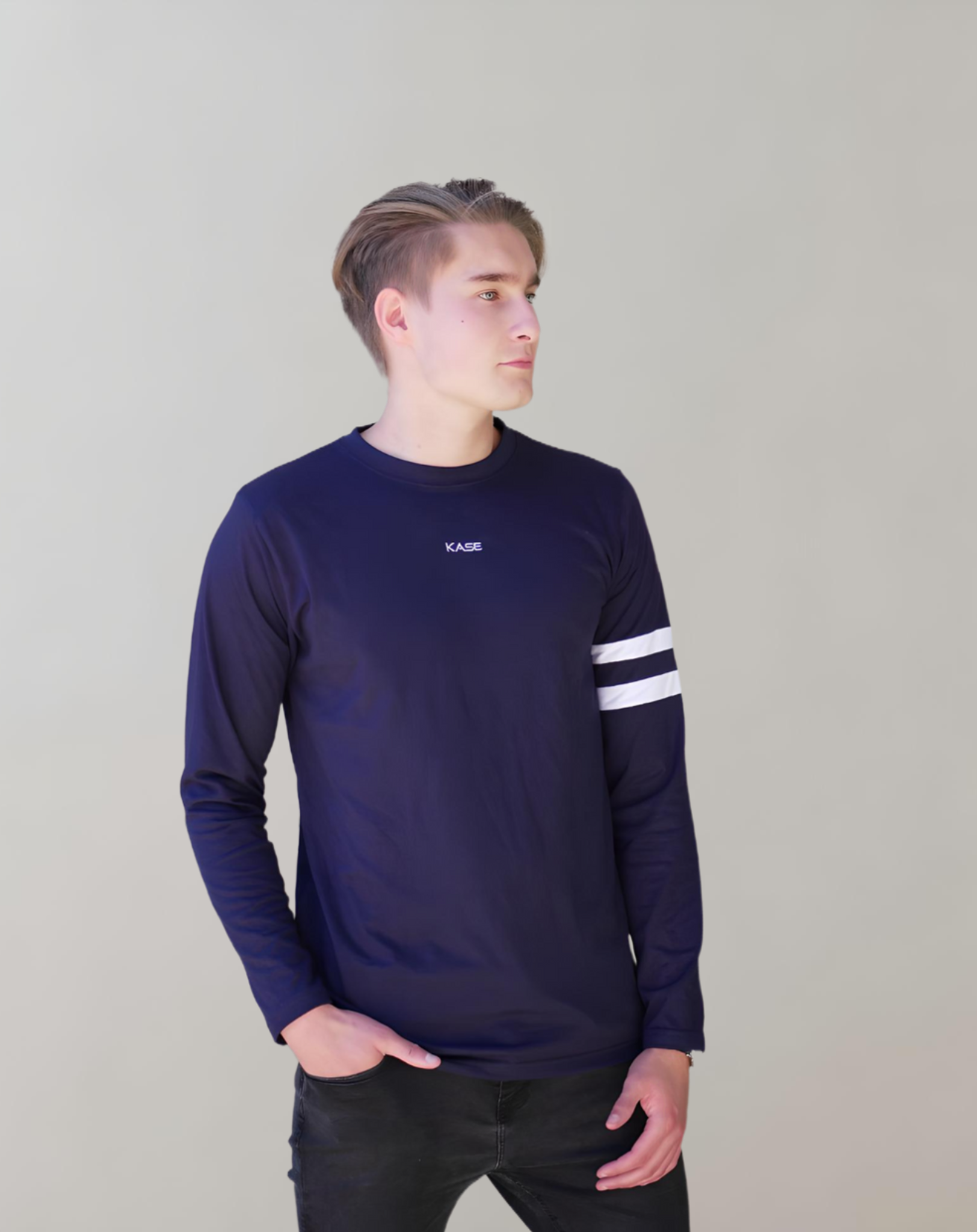 Band longsleeve - Blau