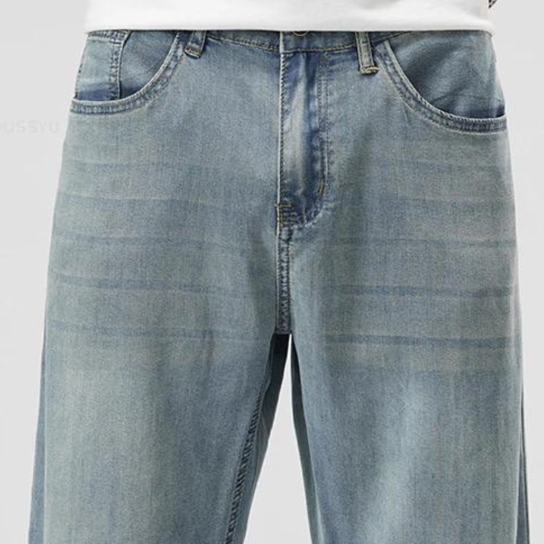 Moos - Klassische Herren Jeans in Gerade Passform