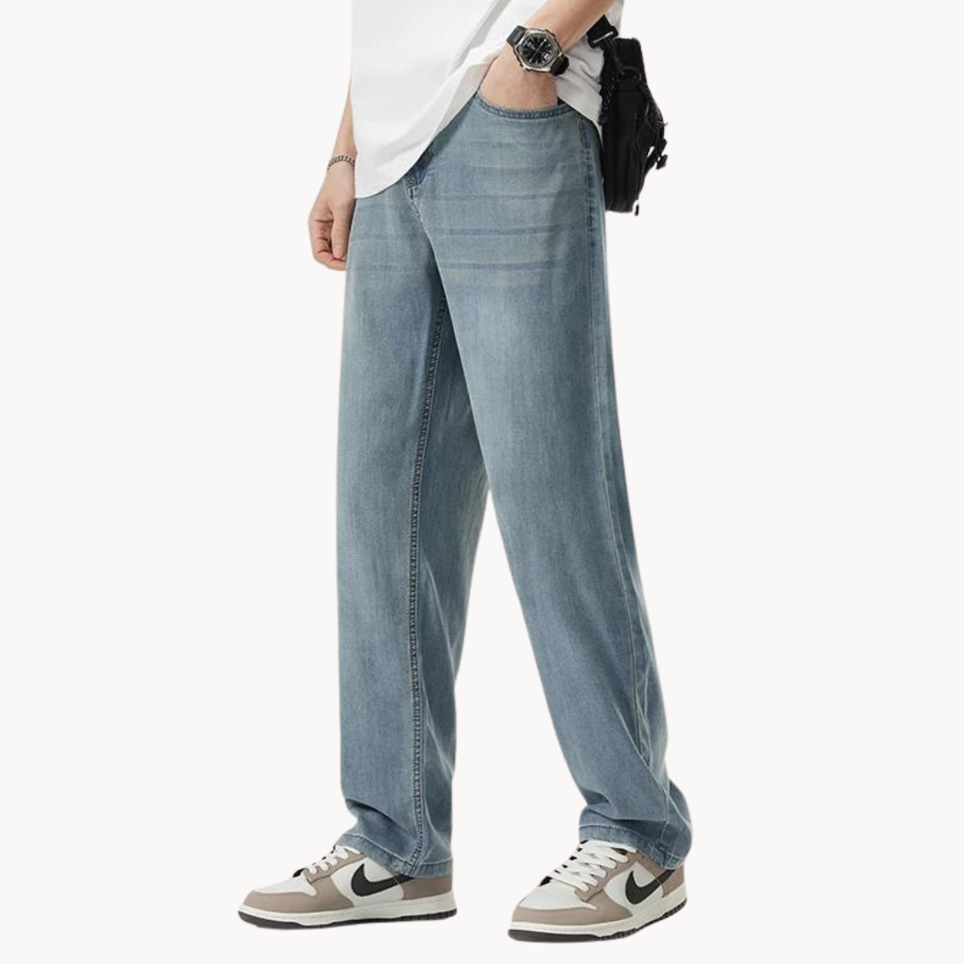 Moos - Klassische Herren Jeans in Gerade Passform