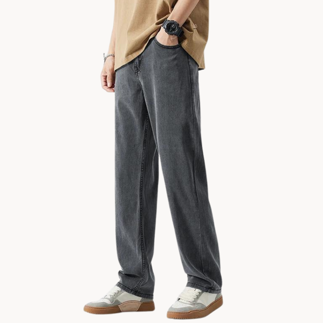 Moos - Klassische Herren Jeans in Gerade Passform