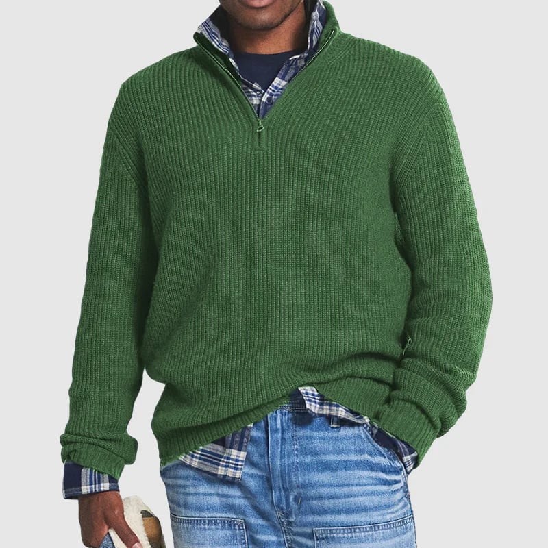 Stylischer Baumwollpullover für Herren – Komfort und Eleganz in Einem