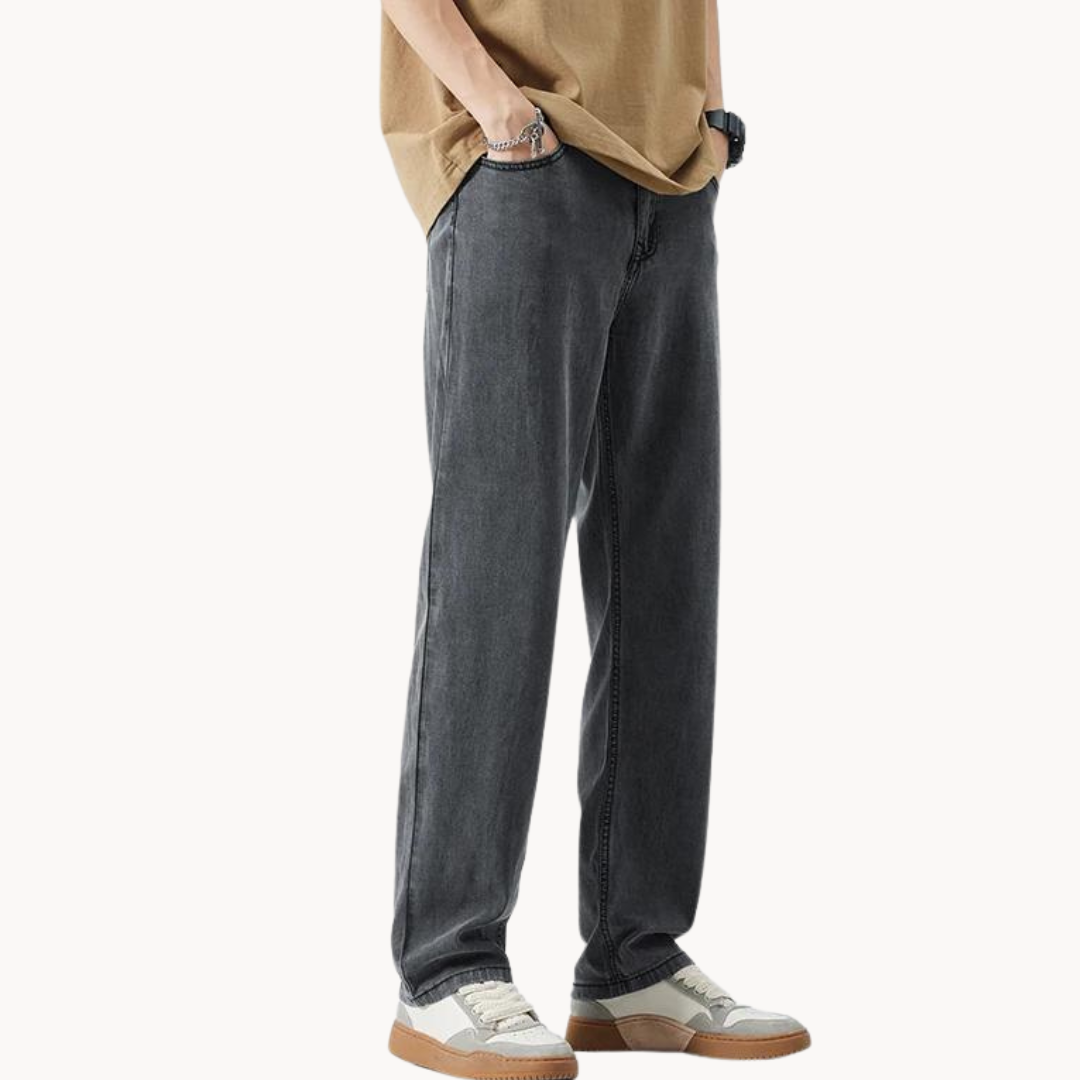 Moos - Klassische Herren Jeans in Gerade Passform