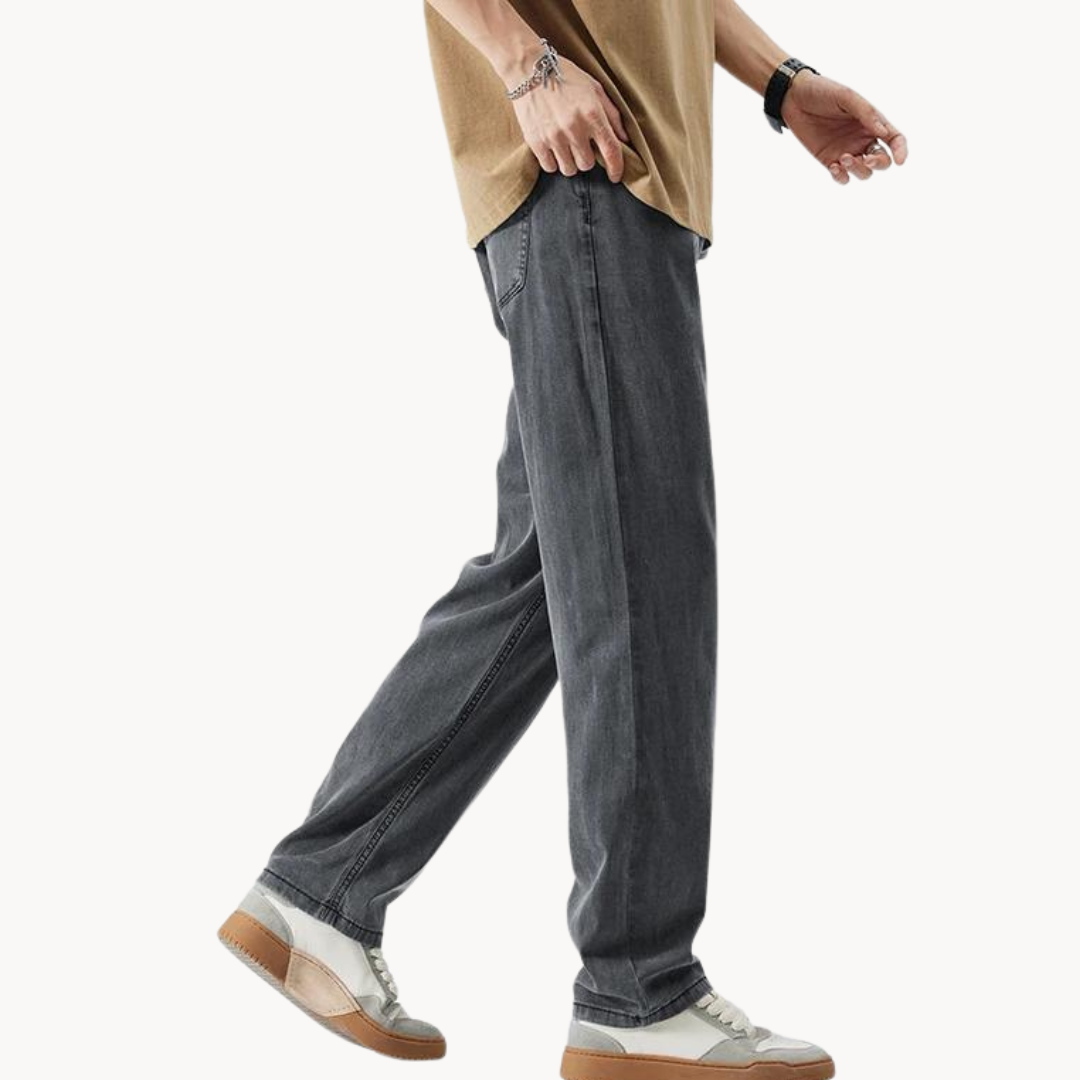 Moos - Klassische Herren Jeans in Gerade Passform