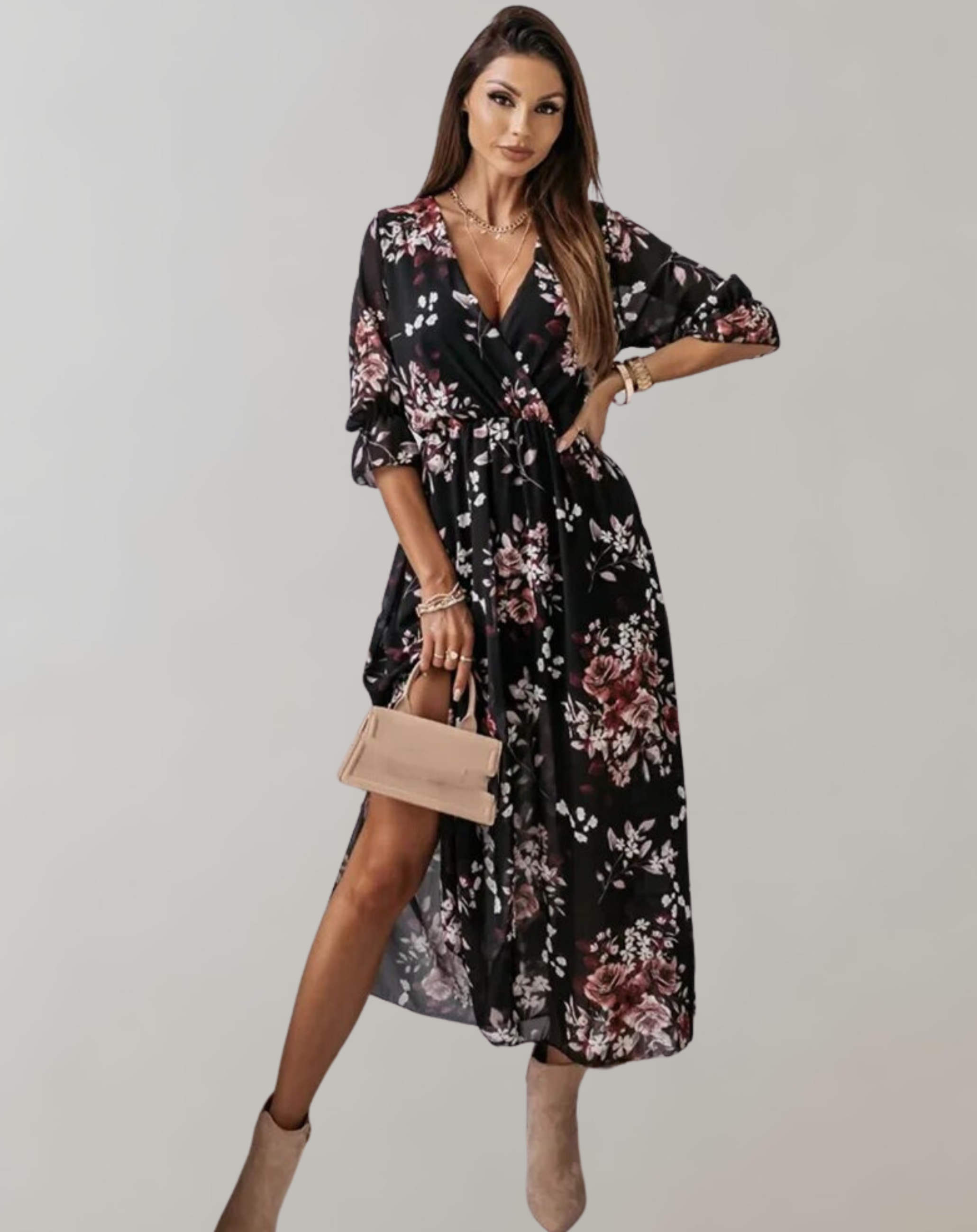 Rosalie - Elegantes lässiges Boho-Kleid