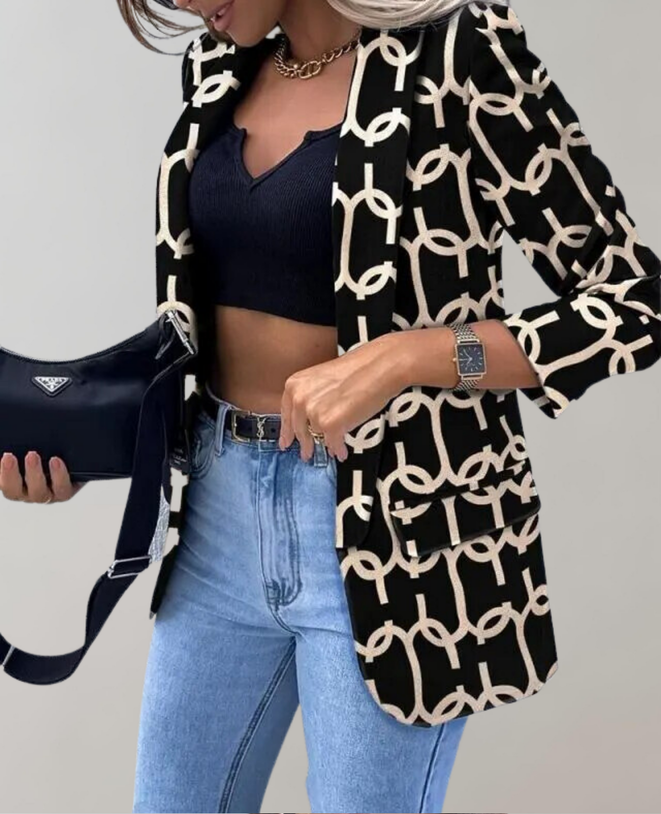 Antonia – Damen-Langarmshirt mit Revers